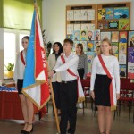 Powiększ zdjęcie Pasowanie pierwszaków w Szkole Podstawowej w Leszkowicach