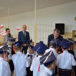 Powiększ zdjęcie Ślubowanie i pasowanie na ucznia w Szkole Podstawowej im. Bohaterów Monte Cassino w Ostrówku