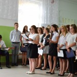 Powiększ zdjęcie Zakończenie roku szkolnego w Gimnazjum w Ostrówku
